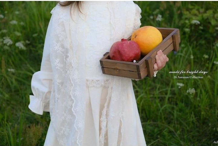 Eyelet Lace Muffler [anggo]（2026AW） 10