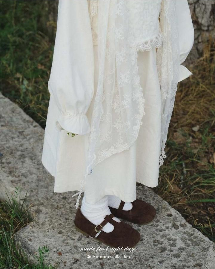 Eyelet Lace Muffler [anggo]（2026AW） 12