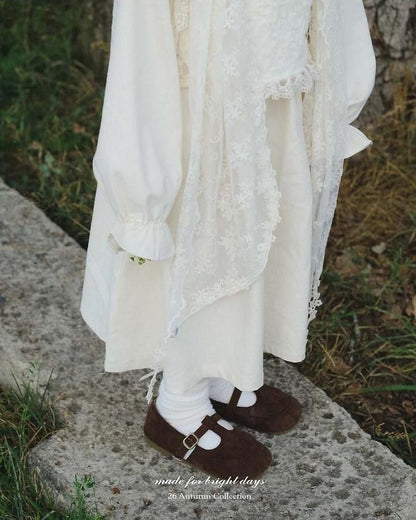 Eyelet Lace Muffler [anggo]（2026AW） 12