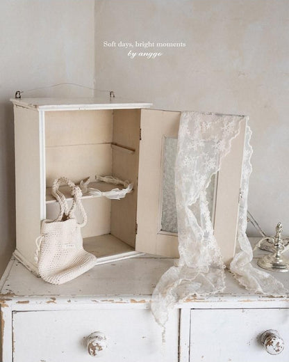 Eyelet Lace Muffler [anggo]（2026AW） 18