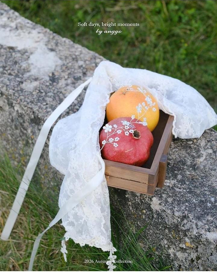 Eyelet Lace Muffler [anggo]（2026AW） 21