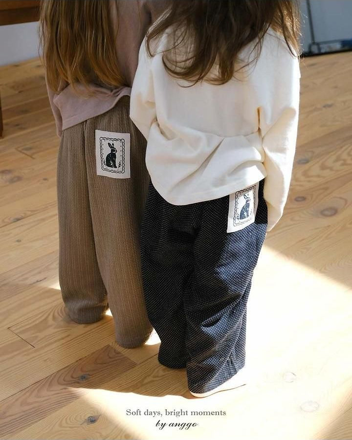 Pie Pants - Small Dot Check [anggo]（2026AW） 3