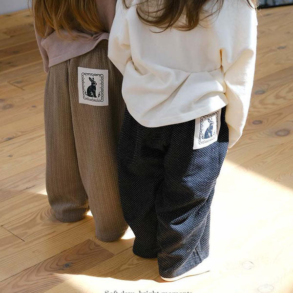 Pie Pants - Small Dot Check [anggo]（2026AW） 1