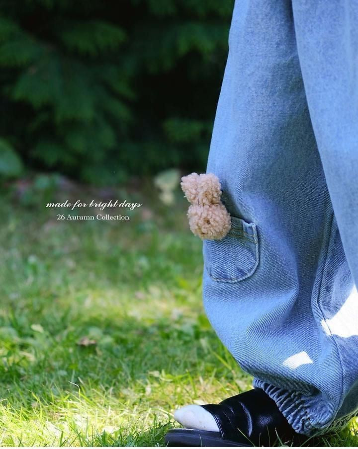 Croissant Pants - Denim [anggo]（2026AW） 2