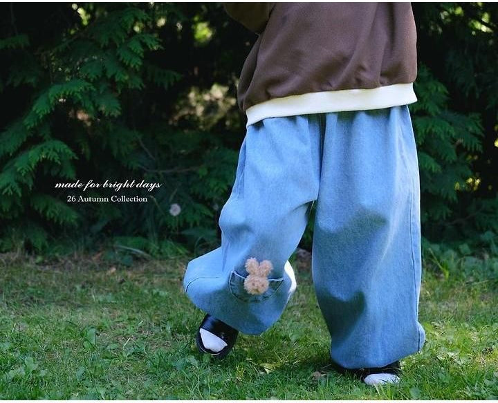 Croissant Pants - Denim [anggo]（2026AW） 4