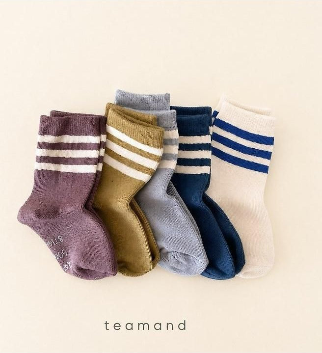 Three-Line Socks Set [teamand]（2026AW） 3