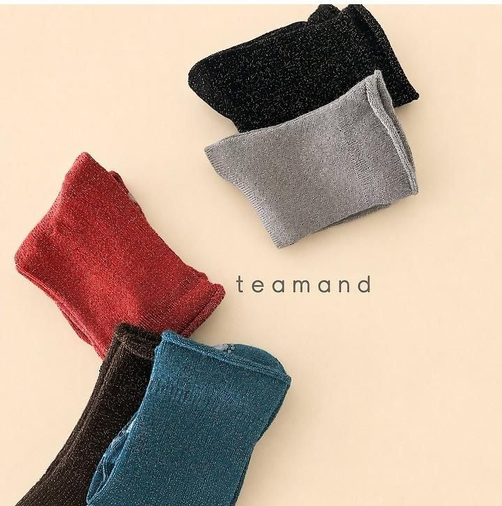 Deep Pearl Socks Set [teamand]（2026AW） 5