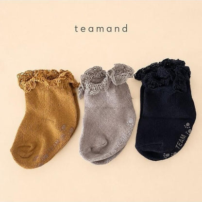 Eyelet Lace Socks Set [teamand]（2026AW） 3