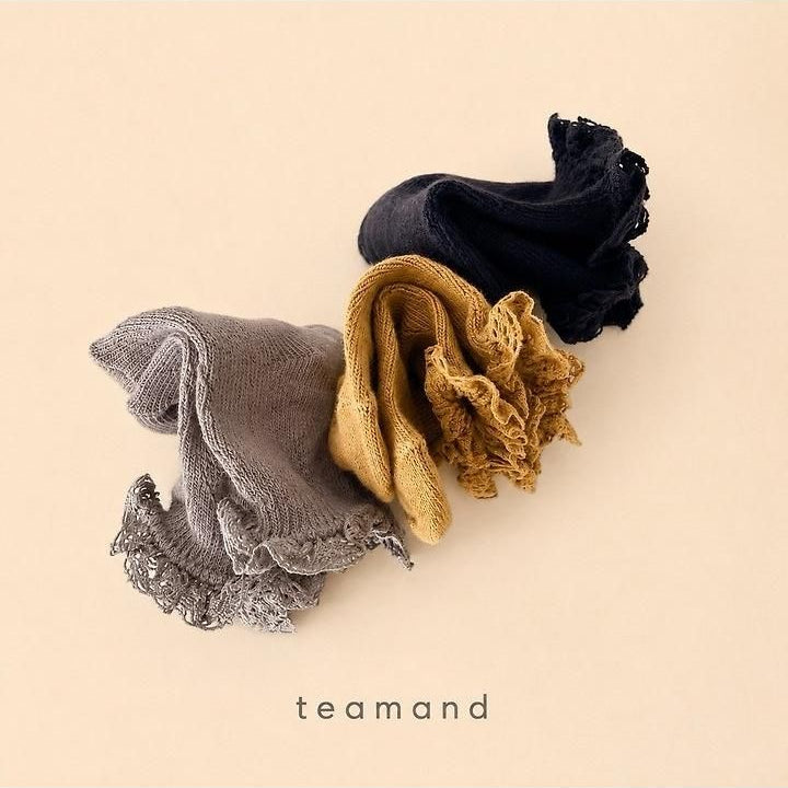 Eyelet Lace Socks Set [teamand]（2026AW） 4