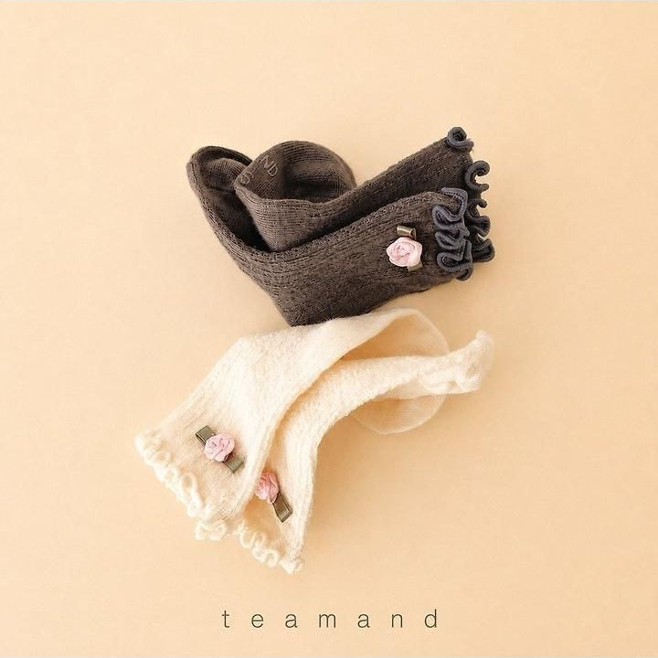 Small Flower Socks [teamand]（2026AW） 3