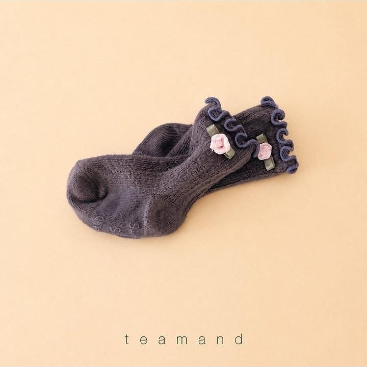 Small Flower Socks [teamand]（2026AW） 5
