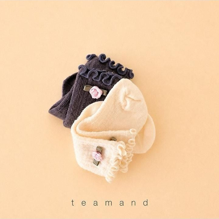 Small Flower Socks [teamand]（2026AW） 6