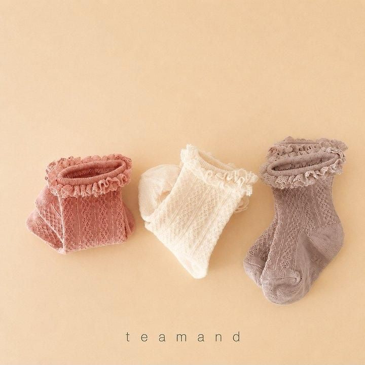French Lace Socks [teamand]（2026AW） 2