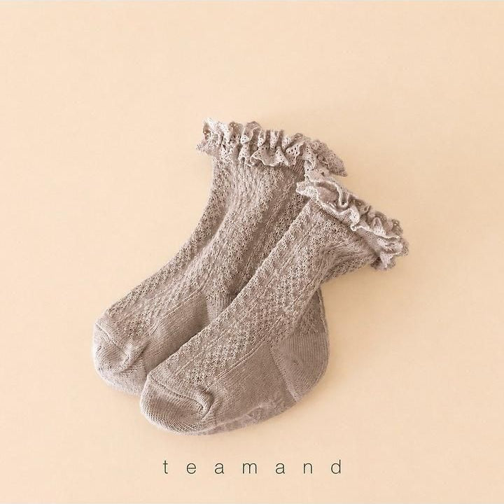 French Lace Socks [teamand]（2026AW） 3