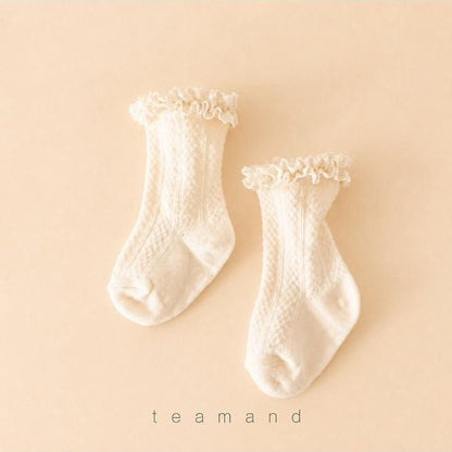 French Lace Socks [teamand]（2026AW） 4