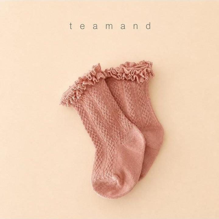 French Lace Socks [teamand]（2026AW） 5