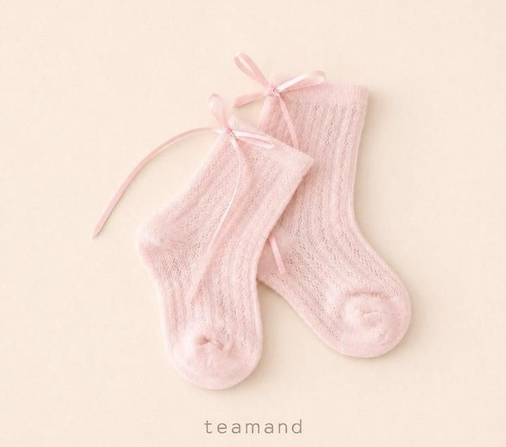 Lena Ribbon Socks Set [teamand]（2026AW） 5