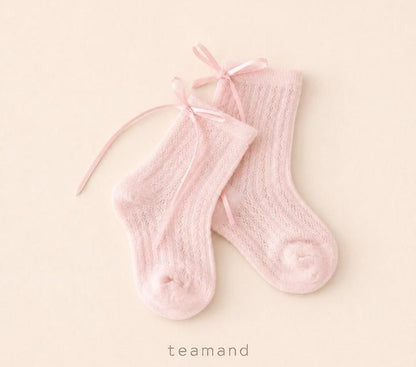 Lena Ribbon Socks Set [teamand]（2026AW） 5