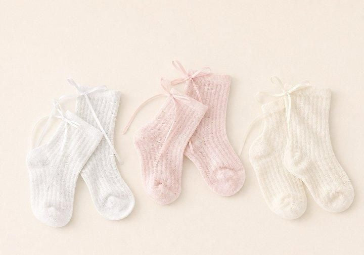 Lena Ribbon Socks Set [teamand]（2026AW） 14