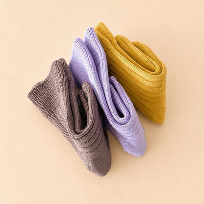 Ribbed Socks Mocha Set [teamand]（2026AW） 1