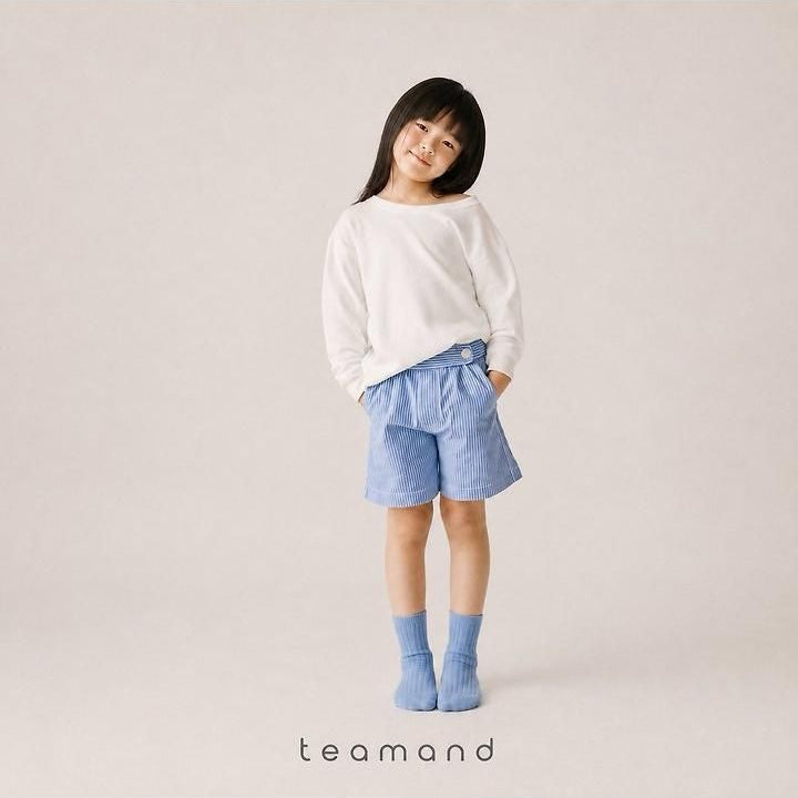 Ribbed Socks Cream Cheese Set [teamand]（2026AW） 3
