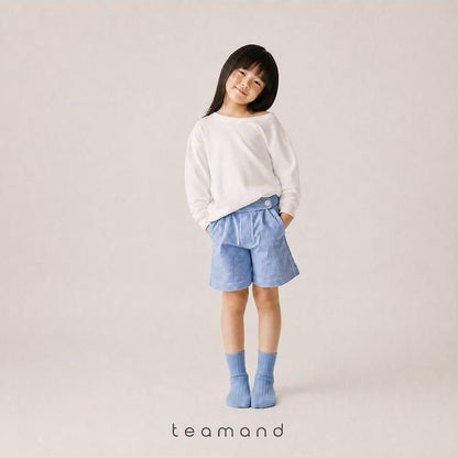 Ribbed Socks Cream Cheese Set [teamand]（2026AW） 3