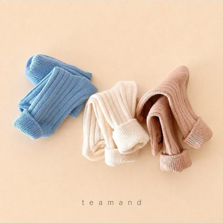 Ribbed Socks Cream Cheese Set [teamand]（2026AW） 8