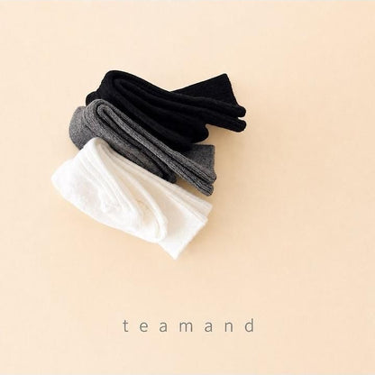 Ribbed Socks Plain Set [teamand]（2026AW） 7