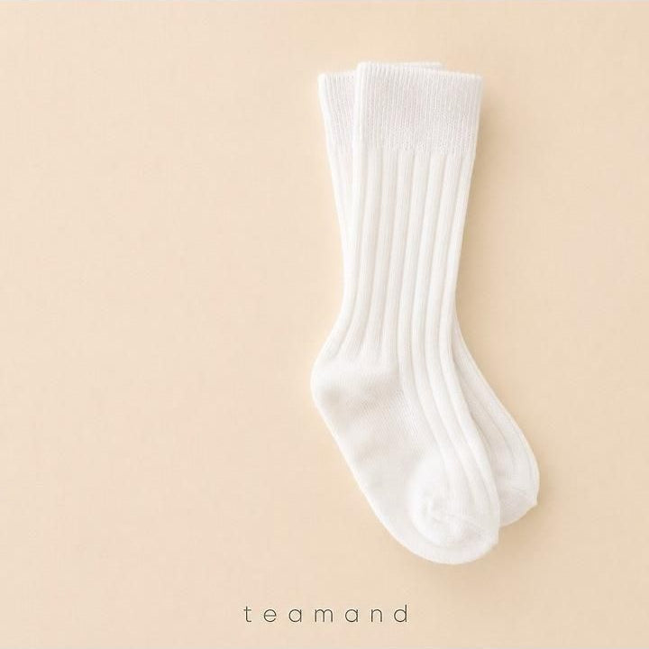 Basic Knee Socks Set [teamand]（2026AW） 4