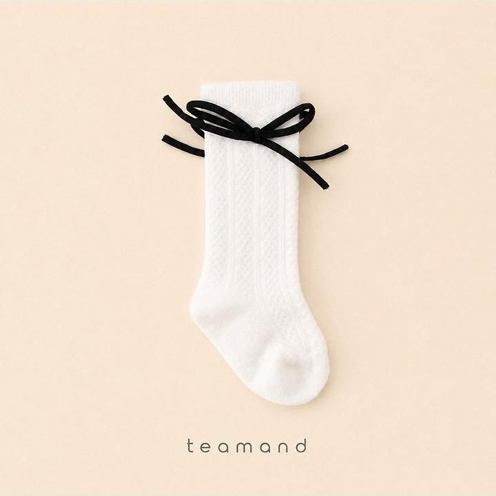 Ribbon Knee Socks [teamand]（2026AW） 3