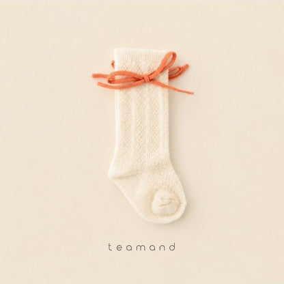 Ribbon Knee Socks [teamand]（2026AW） 4