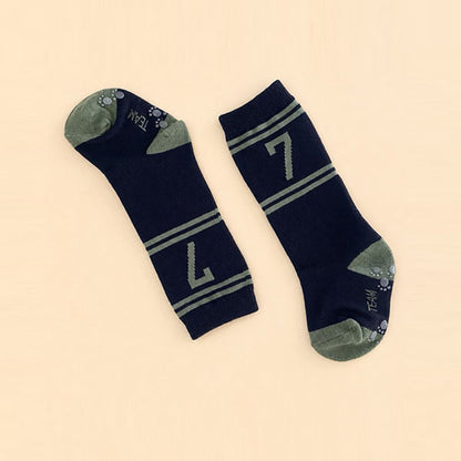 Number Knee Socks Set (Gray Black Set) [teamand]（2026AW） 1