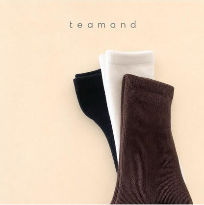 Plain Knee Socks Set [teamand]（2026AW） 5