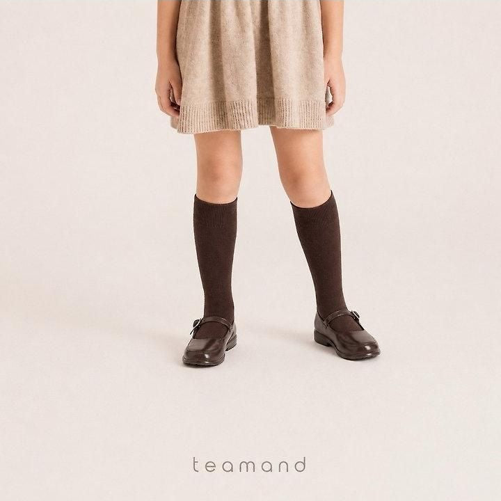 Plain Knee Socks Set [teamand]（2026AW） 6