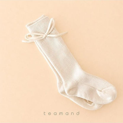 Bonbon Ribbon Knee Socks [teamand]（2026AW） 7