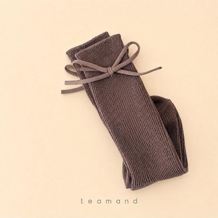 Bonbon Ribbon Knee Socks [teamand]（2026AW） 8