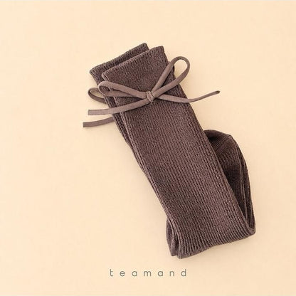 Bonbon Ribbon Knee Socks [teamand]（2026AW） 8
