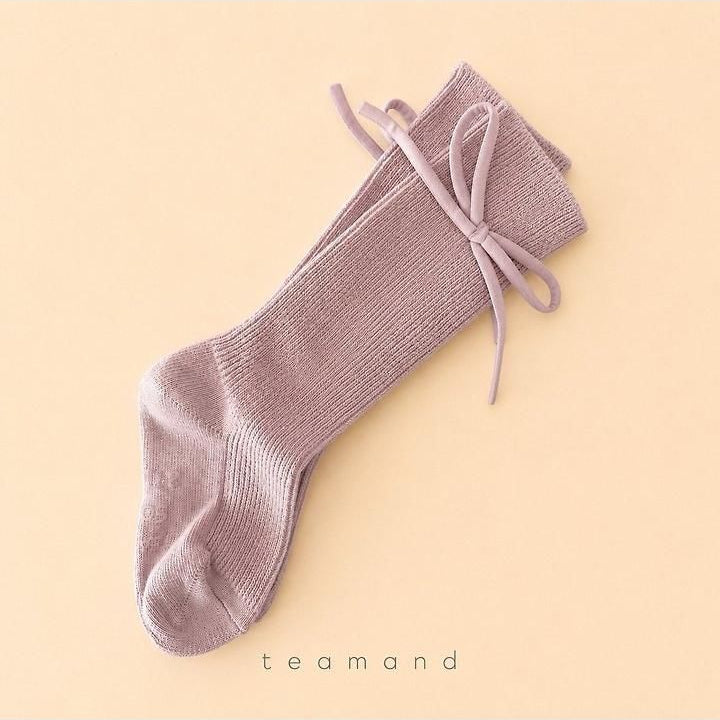 Bonbon Ribbon Knee Socks [teamand]（2026AW） 9