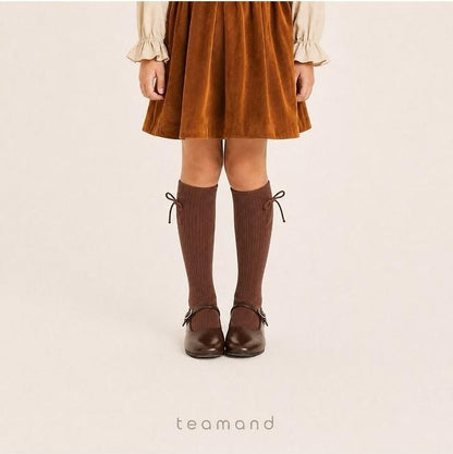 Bonbon Ribbon Knee Socks [teamand]（2026AW） 12