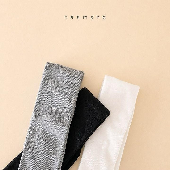 Basic Plain Tights [teamand]（2026AW） 4
