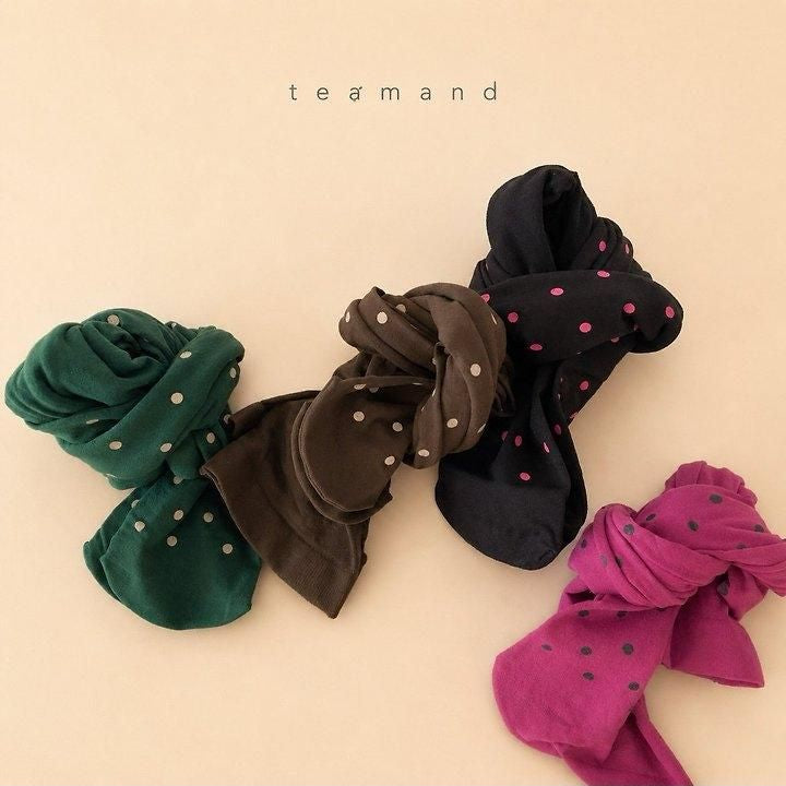 Dot High-Elasticity Stockings [teamand]（2026AW） 2
