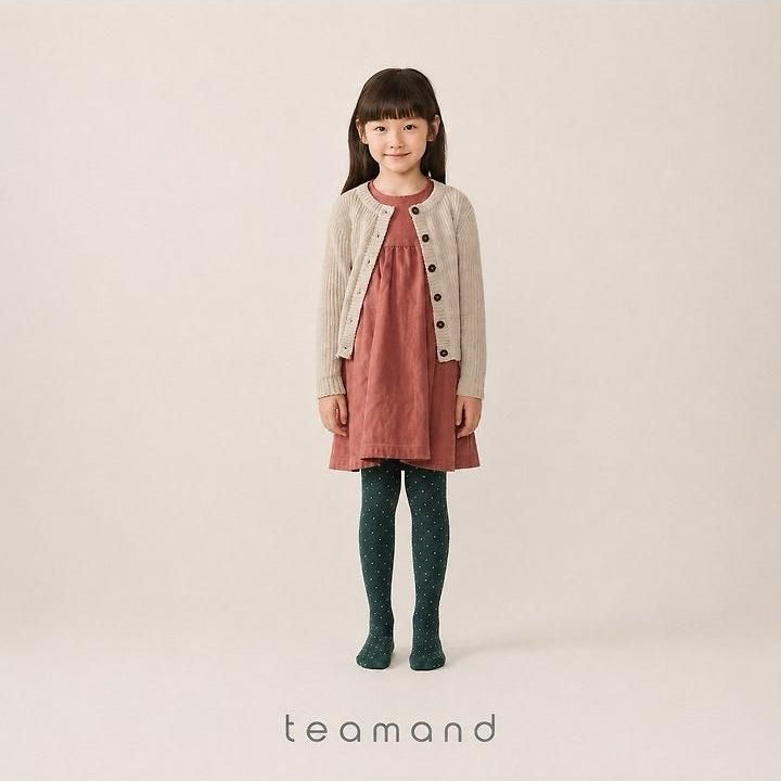 Dot High-Elasticity Stockings [teamand]（2026AW） 4