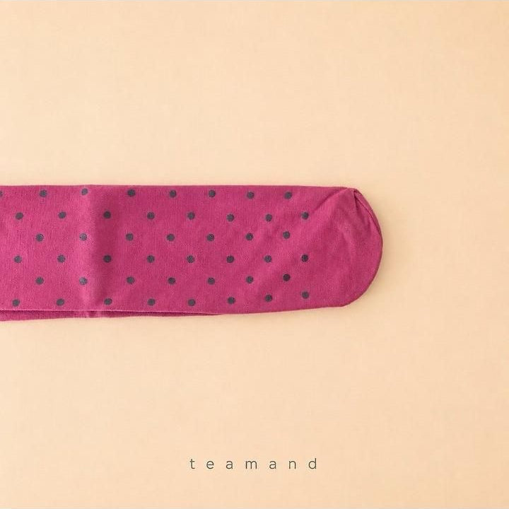 Dot High-Elasticity Stockings [teamand]（2026AW） 8
