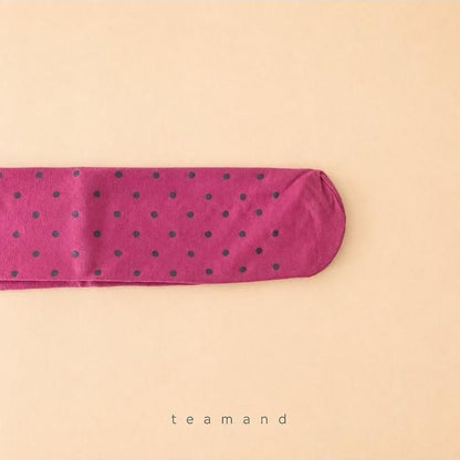 Dot High-Elasticity Stockings [teamand]（2026AW） 8