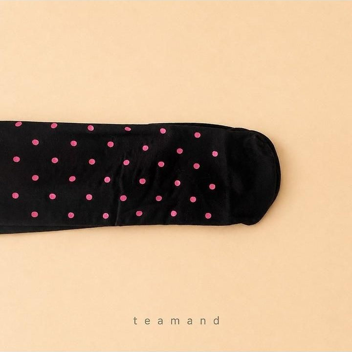 Dot High-Elasticity Stockings [teamand]（2026AW） 9