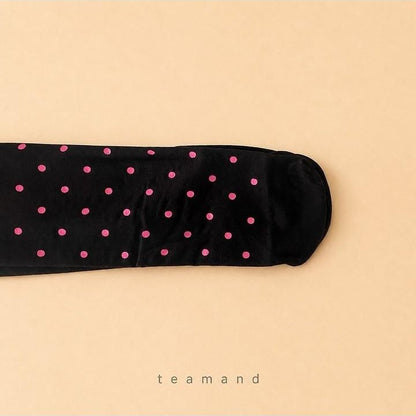 Dot High-Elasticity Stockings [teamand]（2026AW） 9