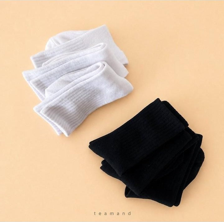 Solid Crew Socks Set [teamand]（2026AW） 3