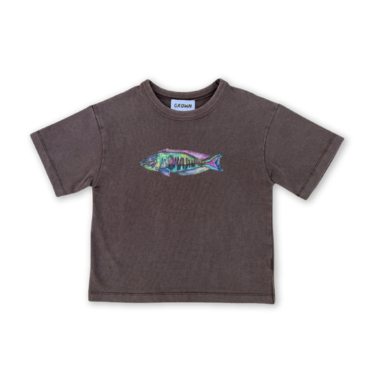 Parrot Fish Tee - Dune [GROWN](26SS)drop1 1