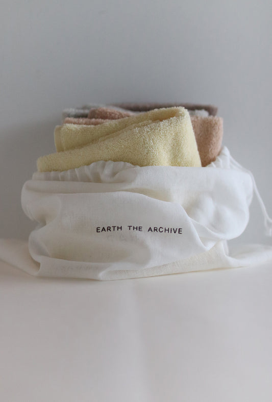 Hand Towel Pouch Set - 5 in One [EARTH THE ARCHIVE]