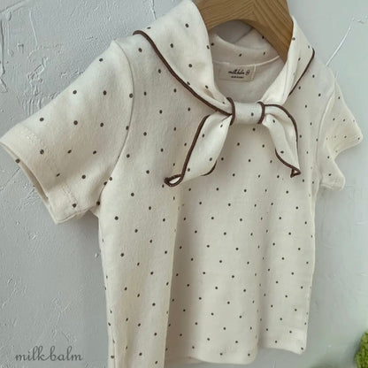 hazel tee / dot [milkbalm]
